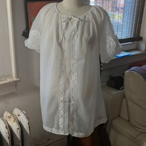 Vintage 60's New Avian Nightgown S size